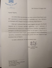 lettera papa